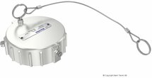 Stofkap RVS + VITON o-ring voor dry break koppeling 70mm mannelijk DN50/DN38