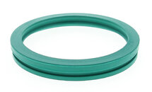 Hypalon dichtring met rand voor E-Flex kroonring DN80 groen