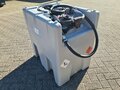 Dieseltank 300 liter met 12 of 230 Volt pompsysteem met inhoudsmeter