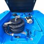 AdBlue ® geschikte 980 liter met 8 meter slang op slanghaspel en automatisch vulpistool met 12 Volt pompsysteem