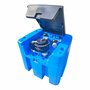 AdBlue ® geschikte 980 liter met 8 meter slang op slanghaspel en automatisch vulpistool met 230 Volt pompsysteem