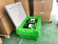 Benzine tank 200 liter mobiele benzinetank met 230 Volt Atex pomp en standaard met filter systeem - mobiele benzinetank 